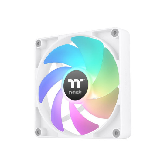 Thermaltake CT120 ARGB Sync Case Fan (2-Fan Pack) - White 