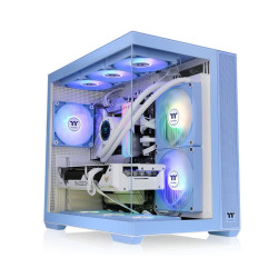 Thermaltake View 380 TG ARGB Hydrangea Blue Mid Tower Gaming Cabinet