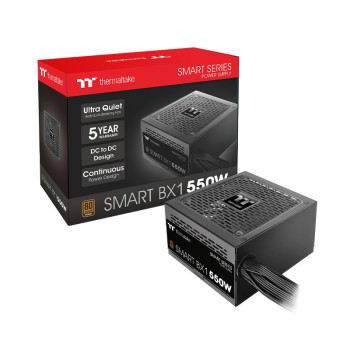Thermaltake Smart BX1 550W 80 Plus Bronze Power Supply (DC to DC Version) Thermaltake Smart BX1 550W 80 Plus Bronze Power Supply (DC to DC Version)
