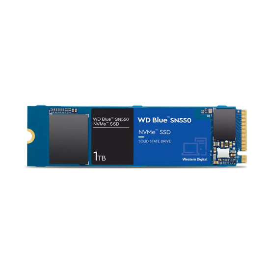 WD Blue SN550 1TB PCIe Gen3 NVMe M.2 SSD