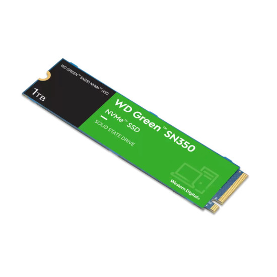 WD Green SN350 1TB PCIe Gen3 NVMe M.2 SSD