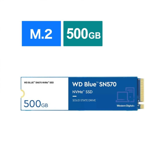 WD Blue SN570 500GB NVMe M.2 SSD