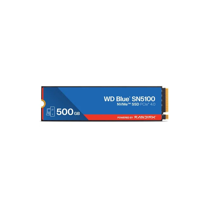 WD Blue SN5100 500GB PCIe Gen4 NVMe M.2 SSD