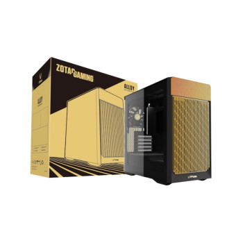 ZOTAC GAMING ALLOY mATX Cabinet (Black/Gold)
