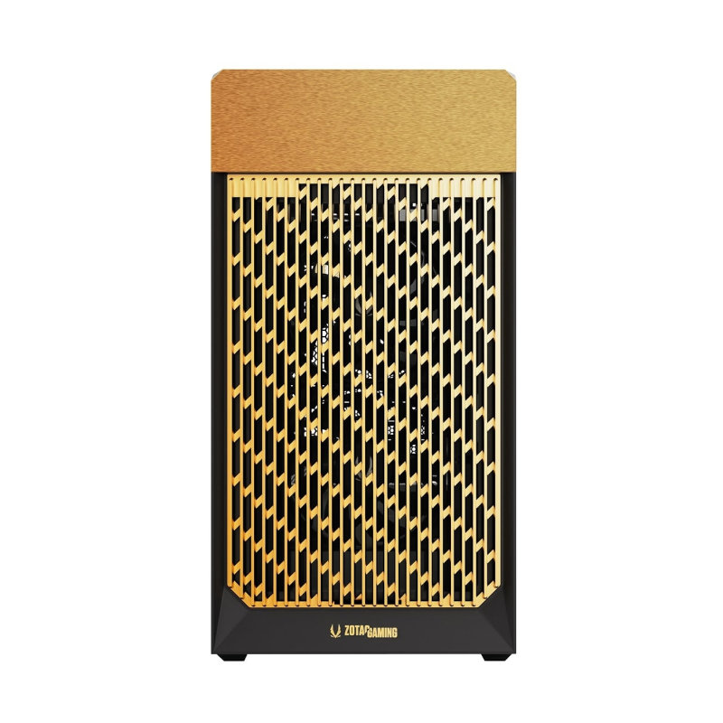 ZOTAC GAMING ALLOY mATX Cabinet (Black/Gold)