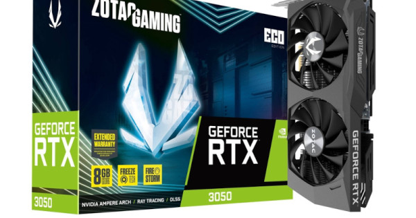 Buy Zotac Gaming GeForce RTX 3050 Eco 8GB GDDR6 Graphics Card at