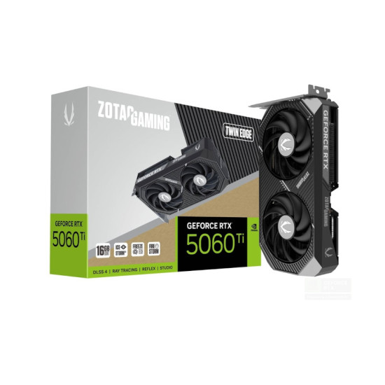 Zotac Gaming GeForce RTX 5060 Ti Twin Edge 16GB GDDR7 Zotac Gaming GeForce RTX 5060 Ti Twin Edge 16GB GDDR7