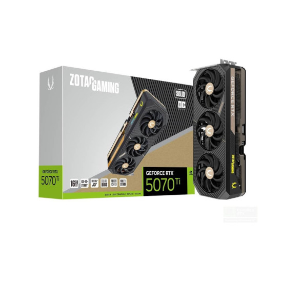 Buy Zotac Gaming GeForce RTX 5070 Ti Solid OC 16GB GDDR7 Graphics
