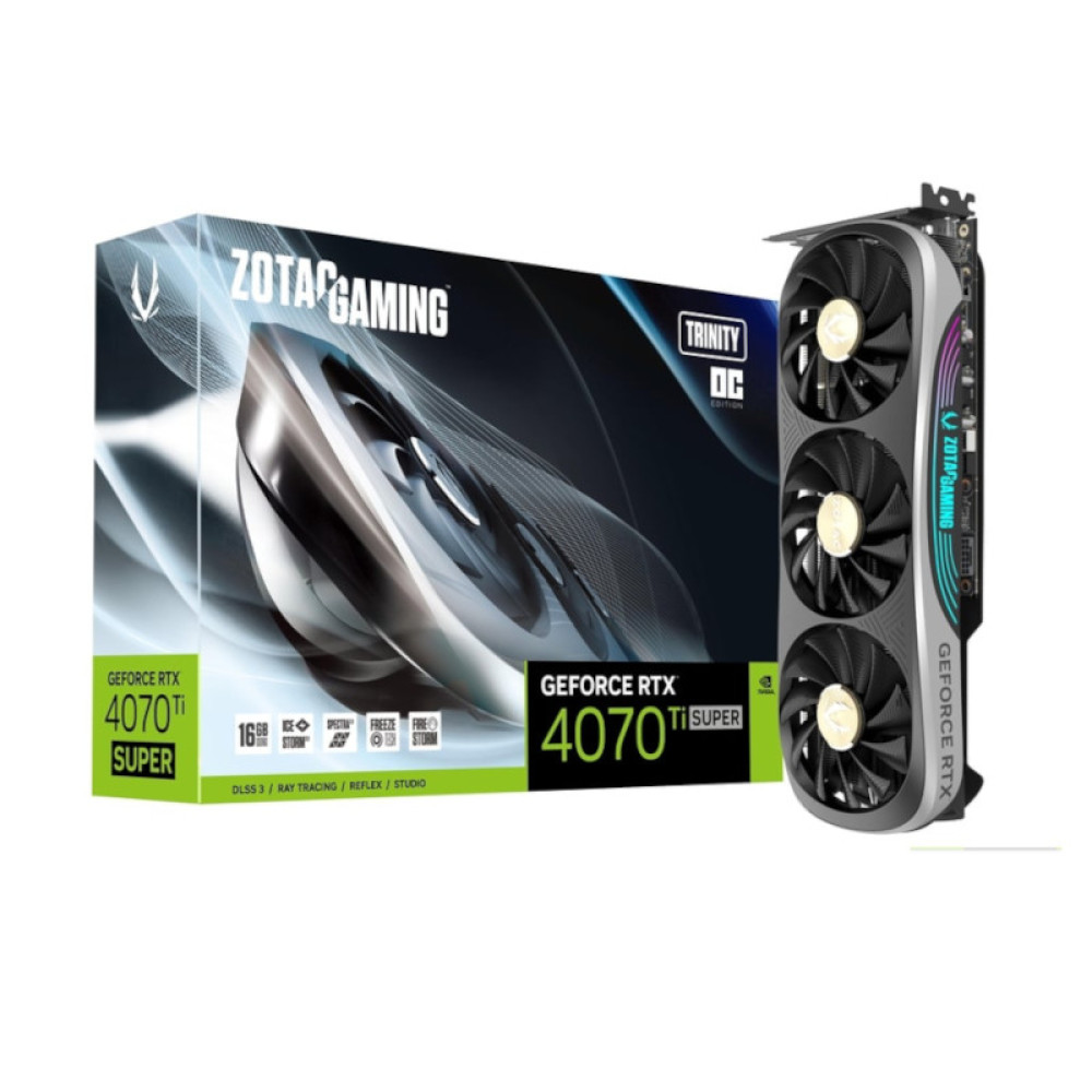 Buy Zotac Gaming GeForce RTX 4070 Ti Super Trinity OC 16GB GDDR6X