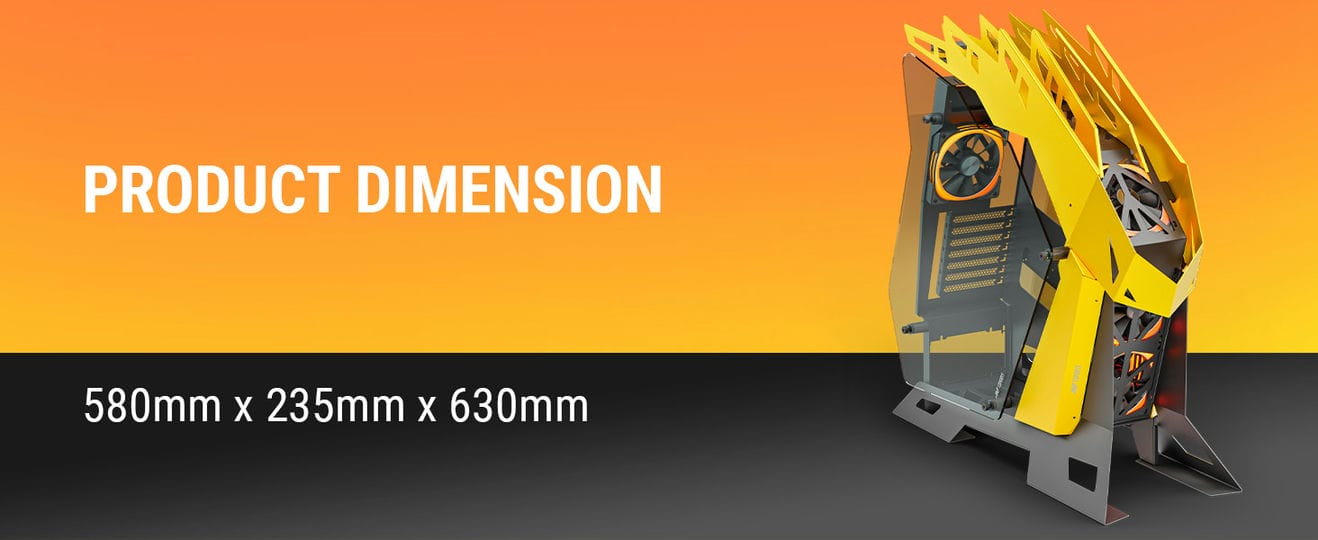 Buy Ant Esports Cypher G7 Mid-Tower ATX Gaming Cabinet Vedant