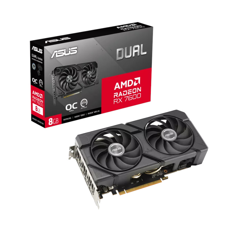 ASUS RX 7600 8GB (oc oc edition)