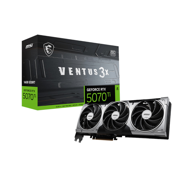 MSI RTX 5070 Ti 16GB [G507T-16V3C] (oc ventus)