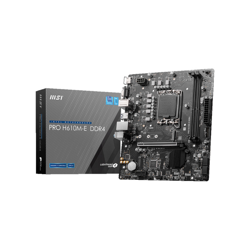MSI H610 [PRO-H610M-E] (matx)